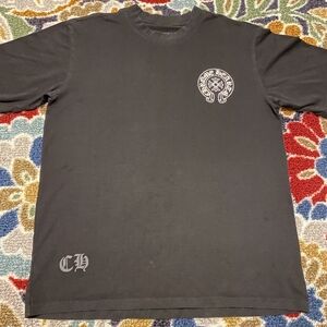 Chrome Hearts Black Short Sleeve Tee